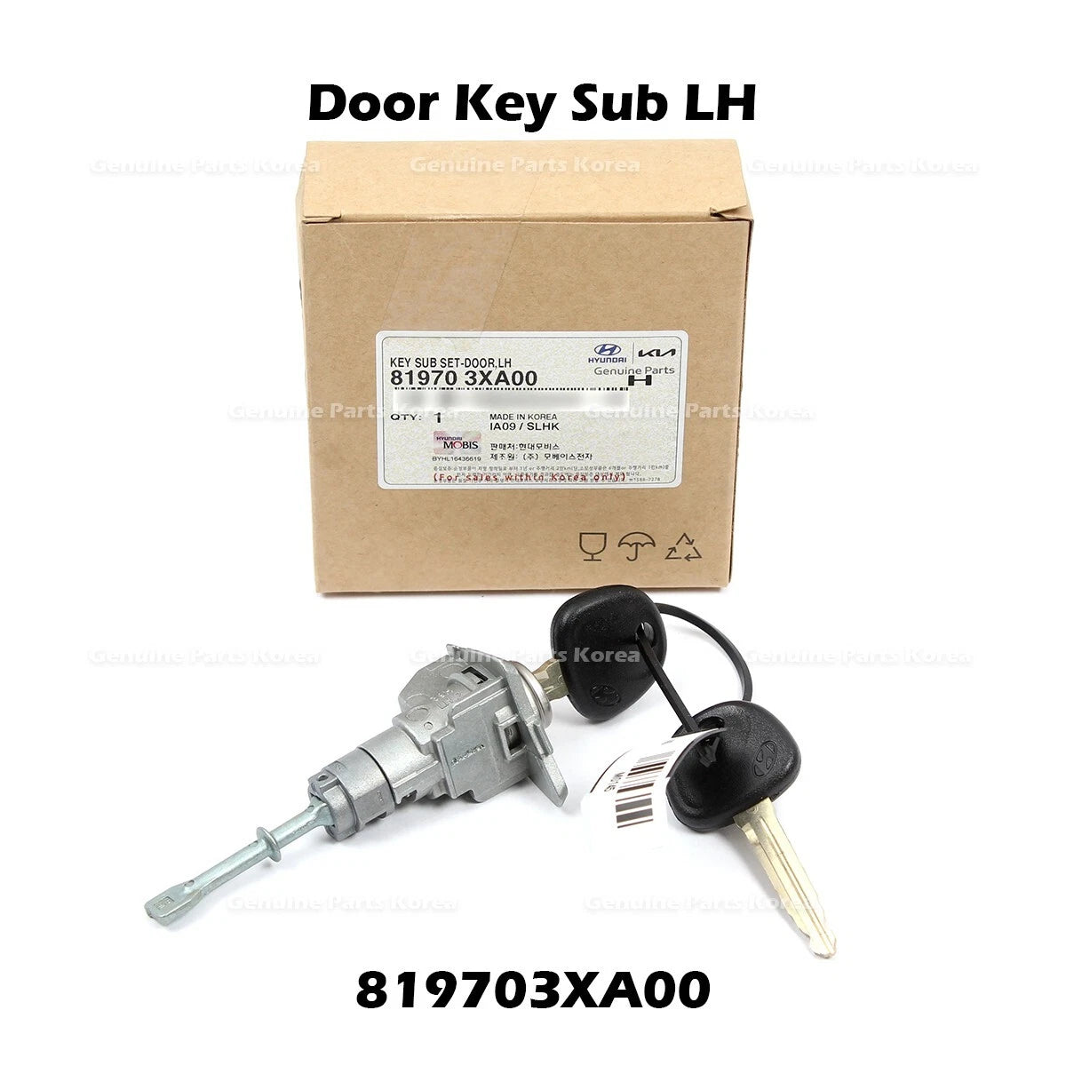 ⭐Genuine⭐ Door Key Sub LH 819703XA00 for Hyundai Elantra