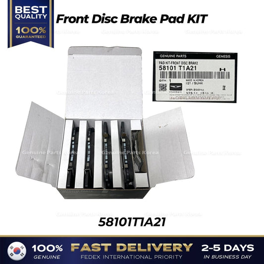 ⭐Genuine⭐ Front Disc Brake Pad KIT 58101T1A21 for Hyundai Genesis G80