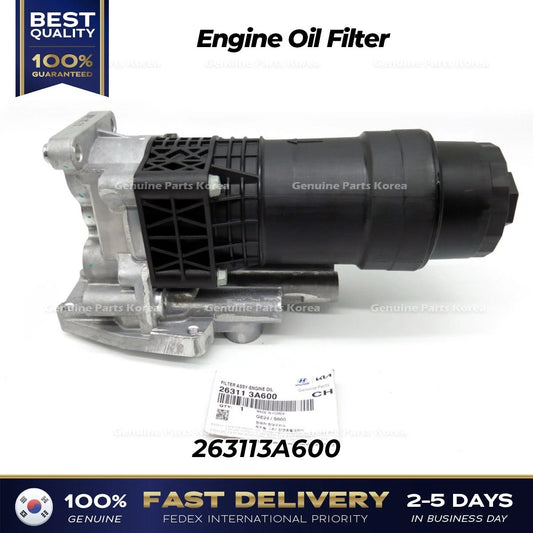 ⭐Genuine⭐ Engine Oil Filter 263113A600 for Hyundai Veracruz Kia Mohave