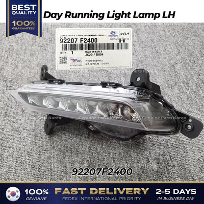 Genuine Day Running Light Lamp LH 92207F2400 for Hyundai Elantra
