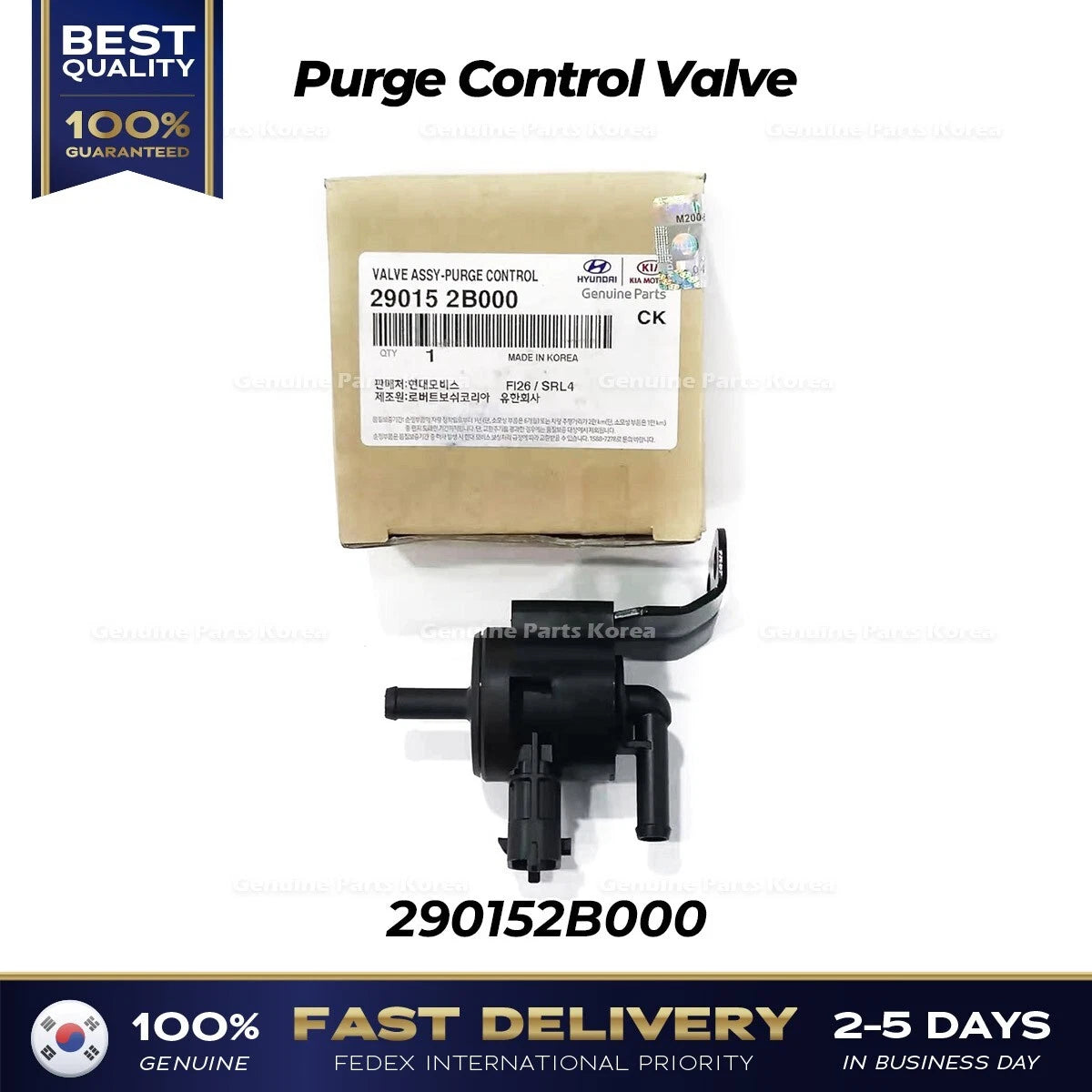 ⭐Genuine⭐ Purge Control Valve 290152B000 for Kia Soul