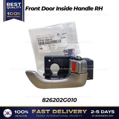 Genuine Front Door Inside Handle RH 826202G010 for Kia Optima