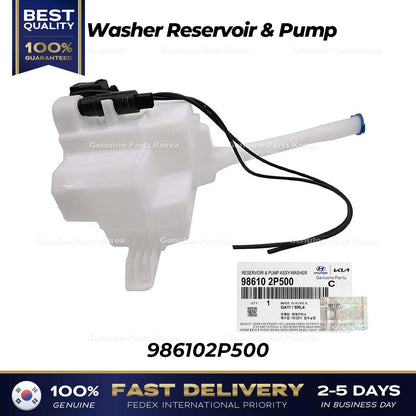 Genuine Washer Reservoir & Pump 986102P500 for Kia Sorento