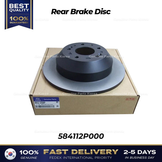 ⭐Genuine⭐ Rear Brake Disc 584112P000 for Hyundai Santa Fe Kia Sorento