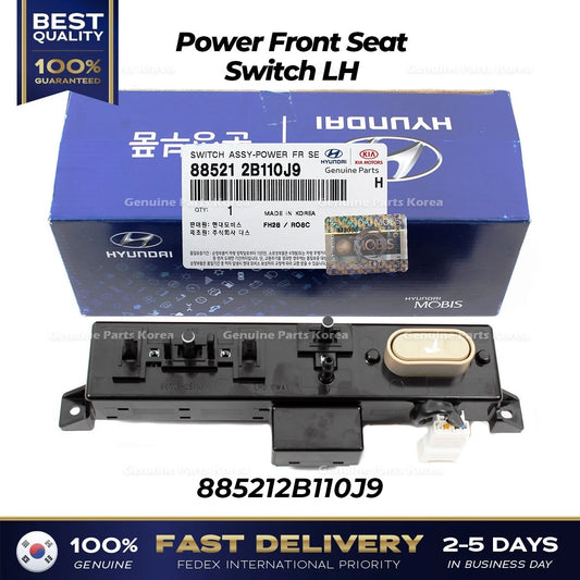 ⭐Genuine⭐ Power Front Seat Switch LH 885212B110J9 for Hyundai Santa Fe