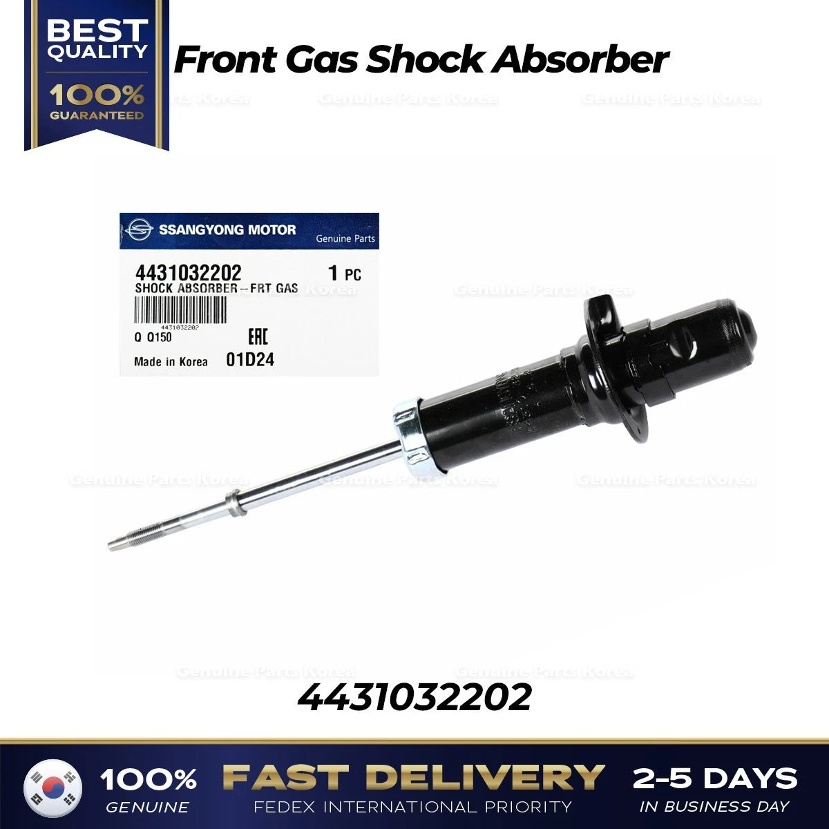⭐Genuine⭐ Front Gas Shock Absorber 4431032202 for Ssangyong Korando Sports