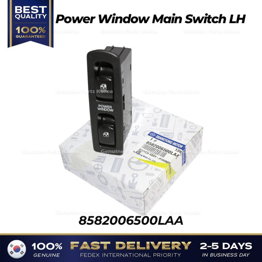 ⭐Genuine⭐ Power Window Main Switch LH 8582006500LAA for Ssangyong Korando
