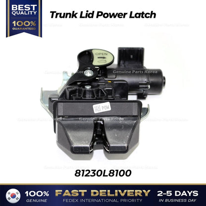 Genuine Trunk Lid Power Latch 81230L8100 for Hyundai Ioniq 6