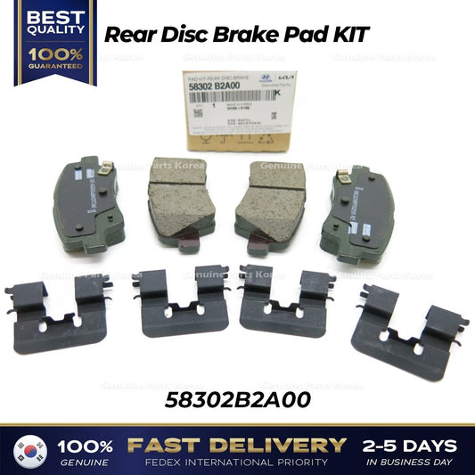 ⭐Genuine⭐ Rear Disc Brake Pad KIT 58302B2A00 for Kia Soul