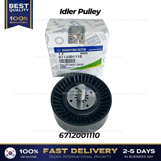 Genuine Idler Pulley 6712001110 for Ssangyong Korando Sports Rexton