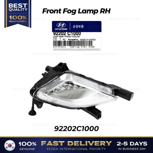 ⭐Genuine⭐ Front Fog Lamp RH 92202C1000 for Hyundai Sonata