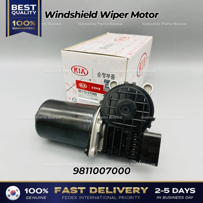 Genuine Windshield Wiper Motor 9811007000 for Kia Picanto
