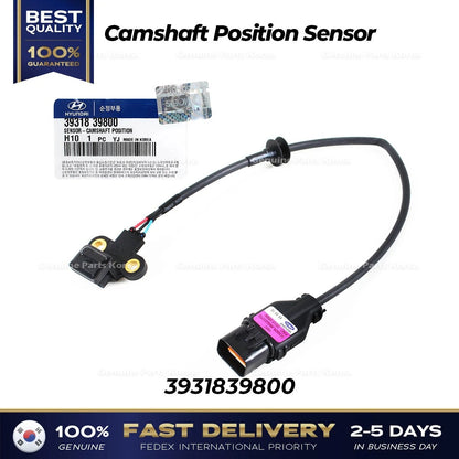 Genuine Camshaft Position Sensor 3931839800 for Kia Sorento