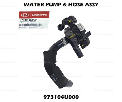 Genuine Water Pump & Hose Assembly 973104U000 for Kia Optima 2011-2016 Hybrid