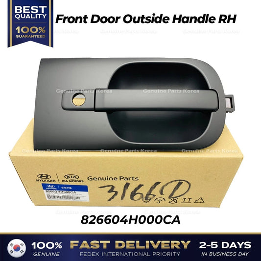 ⭐Genuine⭐ Front Door Outside Handle RH 826604H000CA for Hyundai H1