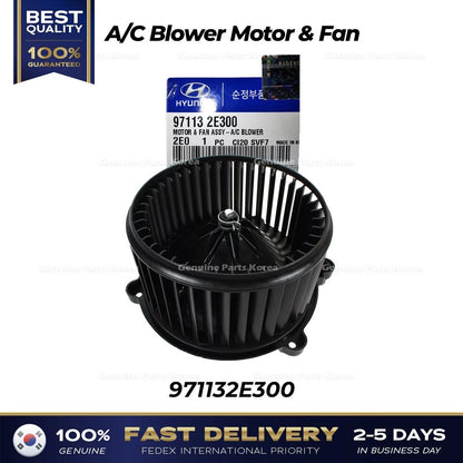 Genuine A/C Blower Motor & Fan 971132E300 for Hyundai Tucson