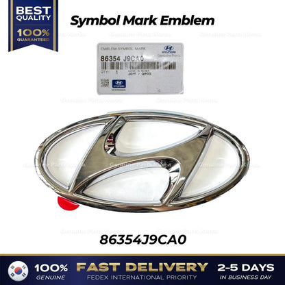 Genuine Symbol Mark Emblem 86354J9CA0 for Hyundai Kona