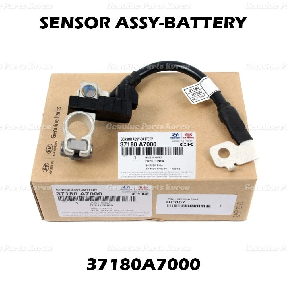 ⭐Genuine⭐ Battery Negative Cable Battery Sensor 37180A7000 for Kia Forte 2014-18
