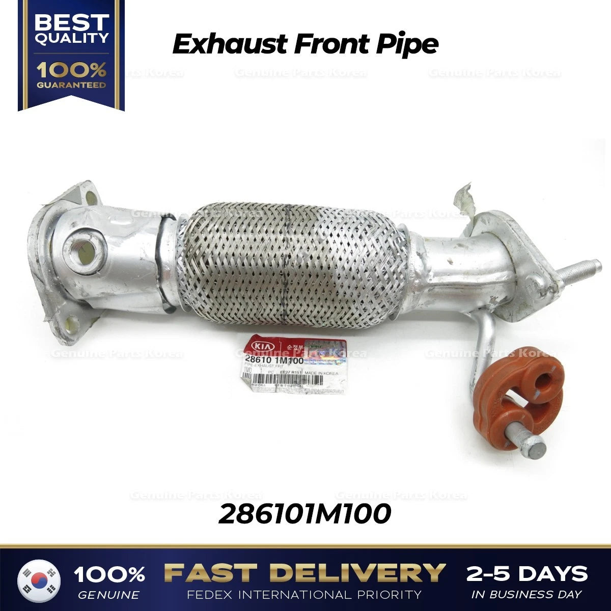 ⭐Genuine⭐ Exhaust Front Pipe 286101M100 for Kia Cerato