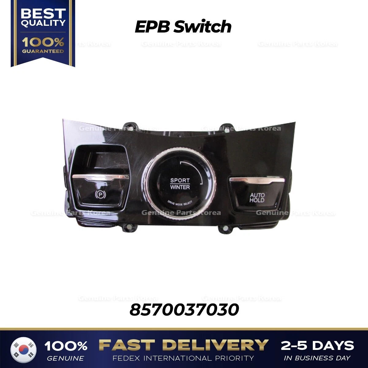 Genuine EPB Switch 8570037030 for Ssangyong Korando