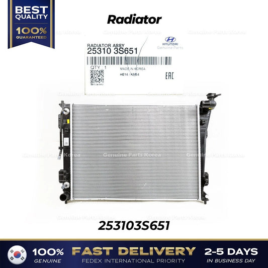 ⭐Genuine⭐ Radiator 253103S651 for Hyundai Azera Sonata Kia Cadenza Optima