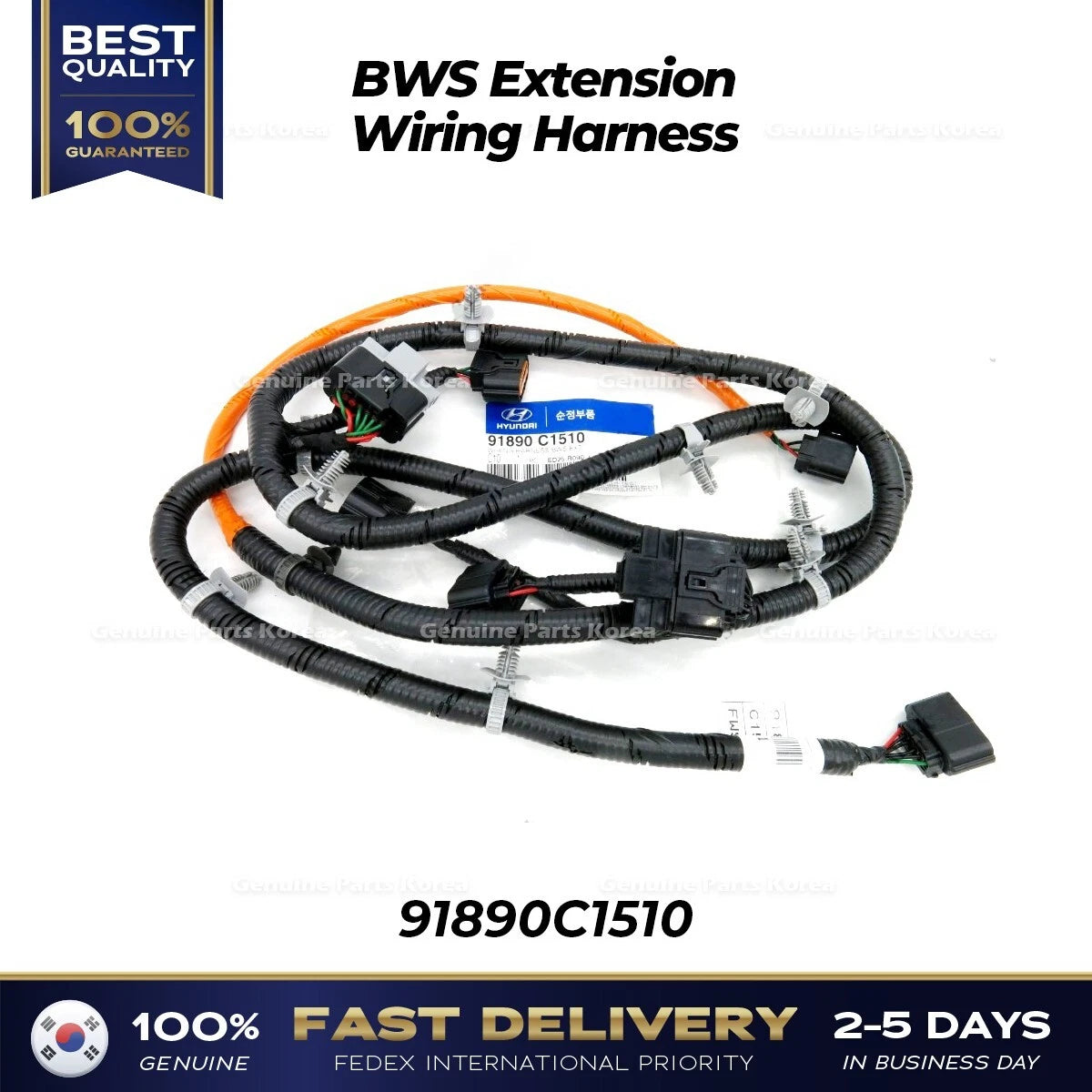 ⭐Genuine⭐ BWS Extension Wiring Harness 91890C1510 for Hyundai Sonata