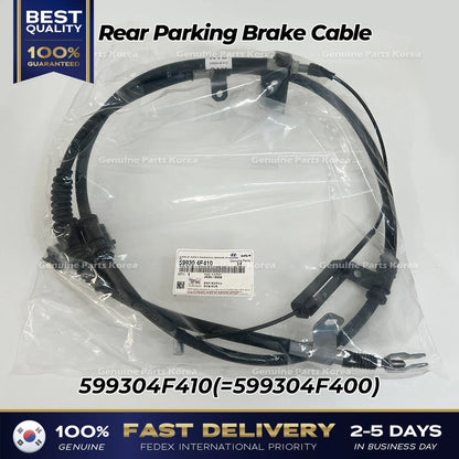 Genuine Rear Parking Brake Cable 599304F410 for Hyundai H100 Porter II