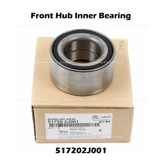 ⭐Genuine⭐ Front Hub Inner Bearing 517202J001 for Hyundai Tuscon Kia Borrego