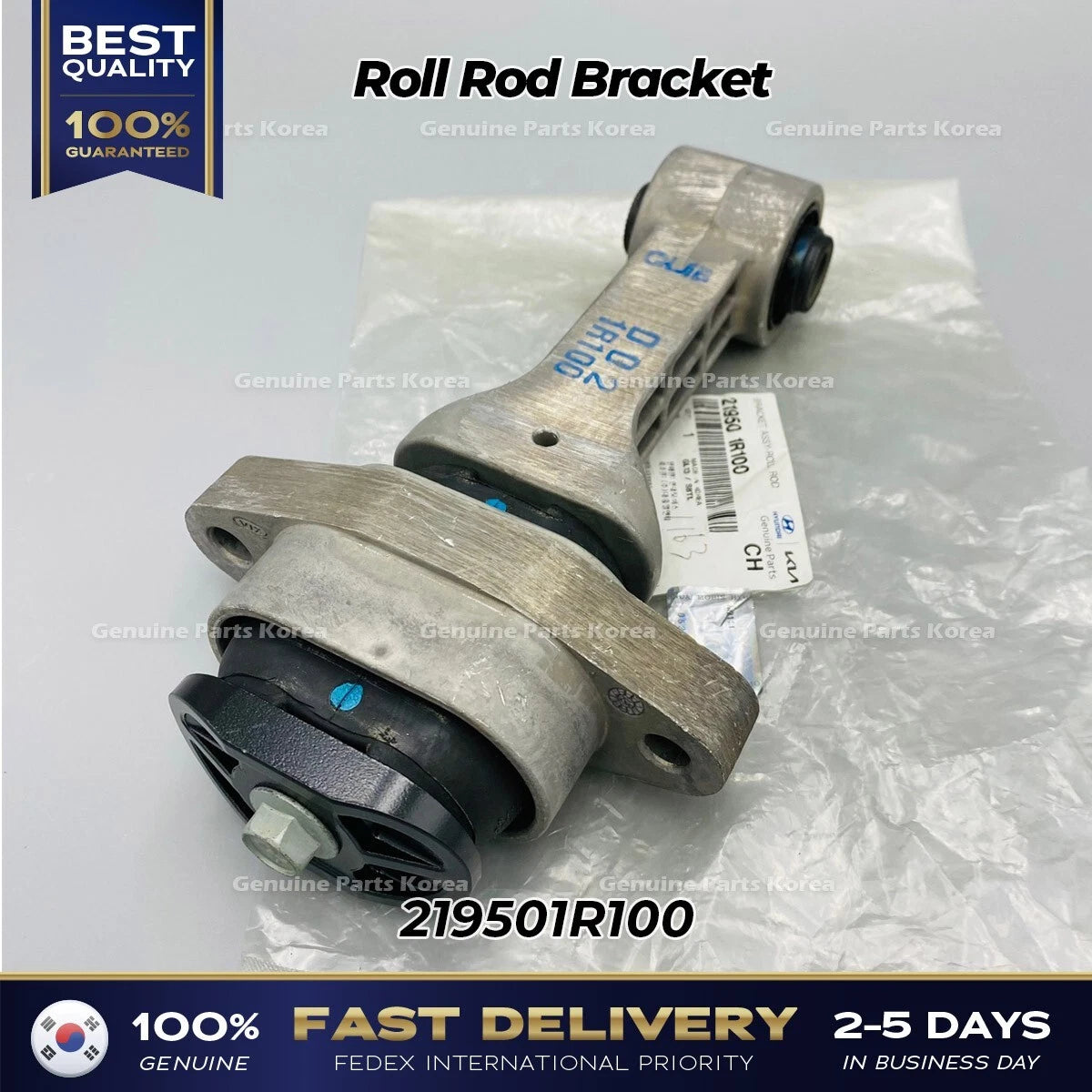 ⭐Genuine⭐ Roll Rod Bracket 219501R100 for Hyundai Accent Kia Rio