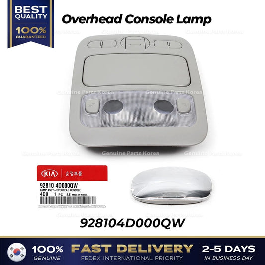 ⭐Genuine⭐ Overhead Console Lamp 928104D000QW for Kia Sedona