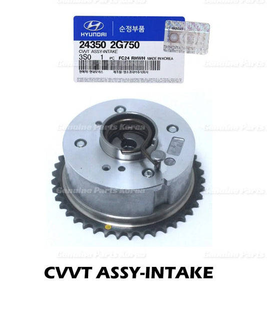 ⭐Genuine⭐ CVVT Intake Camshaft Gear 243502G750 for Hyundai Kia 2.0L 2.4L 11-16