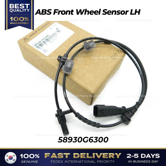 ⭐Genuine⭐ ABS Front Wheel Sensor LH 58930G6300 for Hyundai Kona Kia Picanto