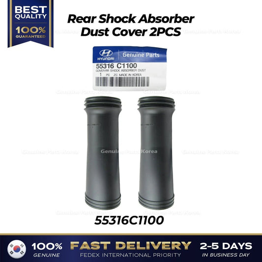 ⭐Genuine⭐ Rear Shock Absorber Dust Cover 2PCS 55316C1100 for Hyundai Sonata