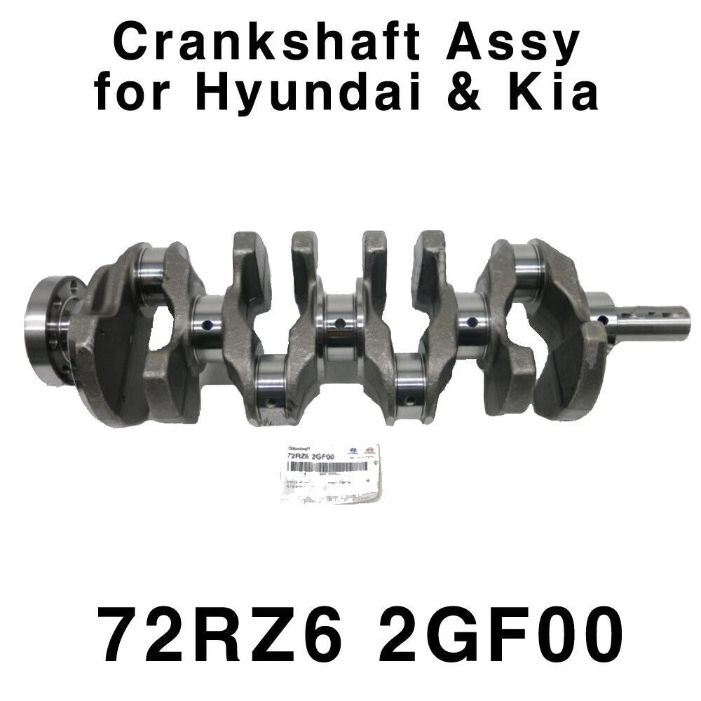⭐Genuine⭐ Crankshaft 72RZ62GF00 for Sonata Tucson Azera Forte Optima Sportage