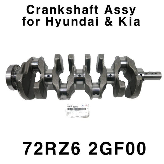 ⭐Genuine⭐ Crankshaft 72RZ62GF00 for Sonata Tucson Azera Forte Optima Sportage