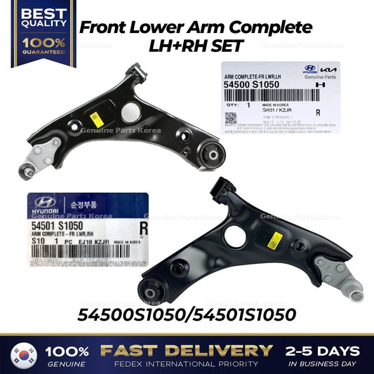 ⭐Genuine⭐ Front Lower Arm Complete LH RH SET for Hyundai Santa Fe