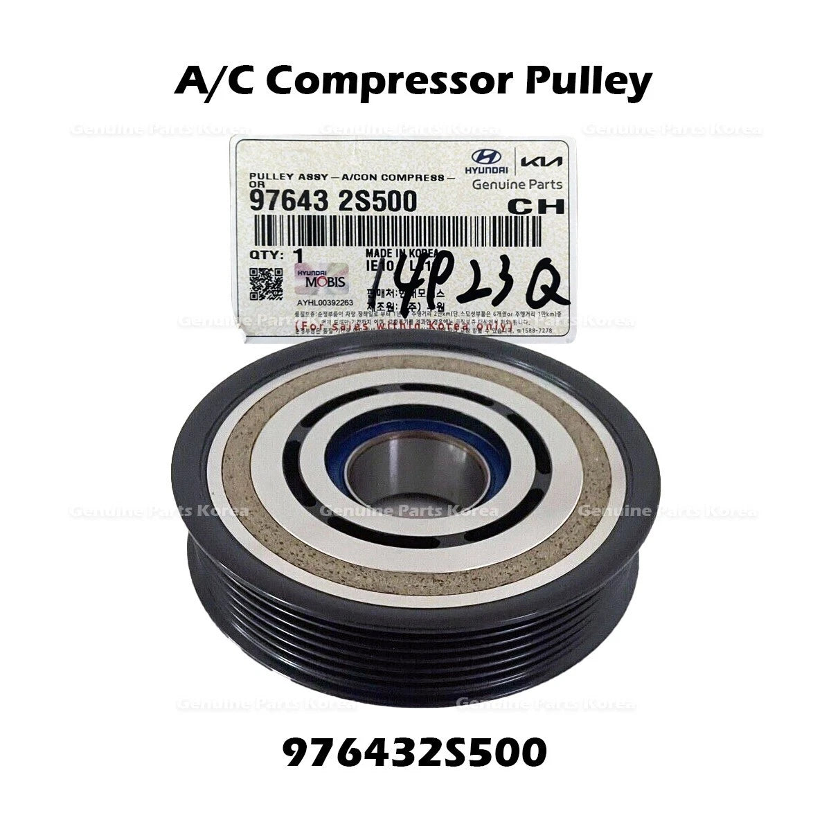 ⭐Genuine⭐ A/C Compressor Pulley 976432S500 for Hyundai Tucson Kia Sportage
