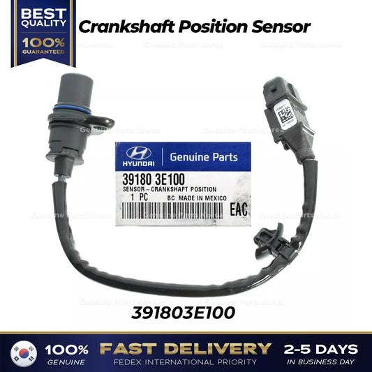 ⭐Genuine⭐ Crankshaft Position Sensor 391803E100 for Hyundai Santa Fe Kia Optima