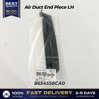 Genuine Air Duct End Piece LH 86545S8CA0 for Hyundai Palisade