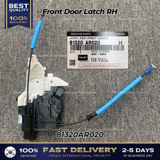 ⭐Genuine⭐ Front Door Latch RH 81320AR020 for Hyundai Genesis GV70