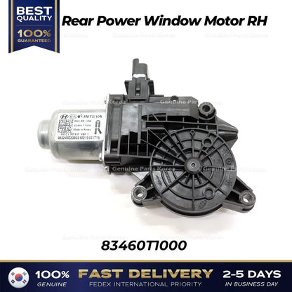 Genuine Rear Power Window Motor RH 83460T1000 for Hyundai Genesis G80