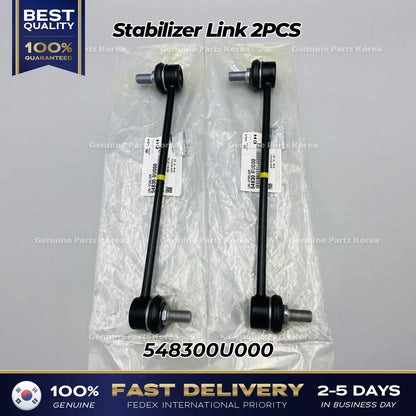 Genuine Stabilizer Link 2PCS 548300U000 for Hyundai Accent Kia Forte