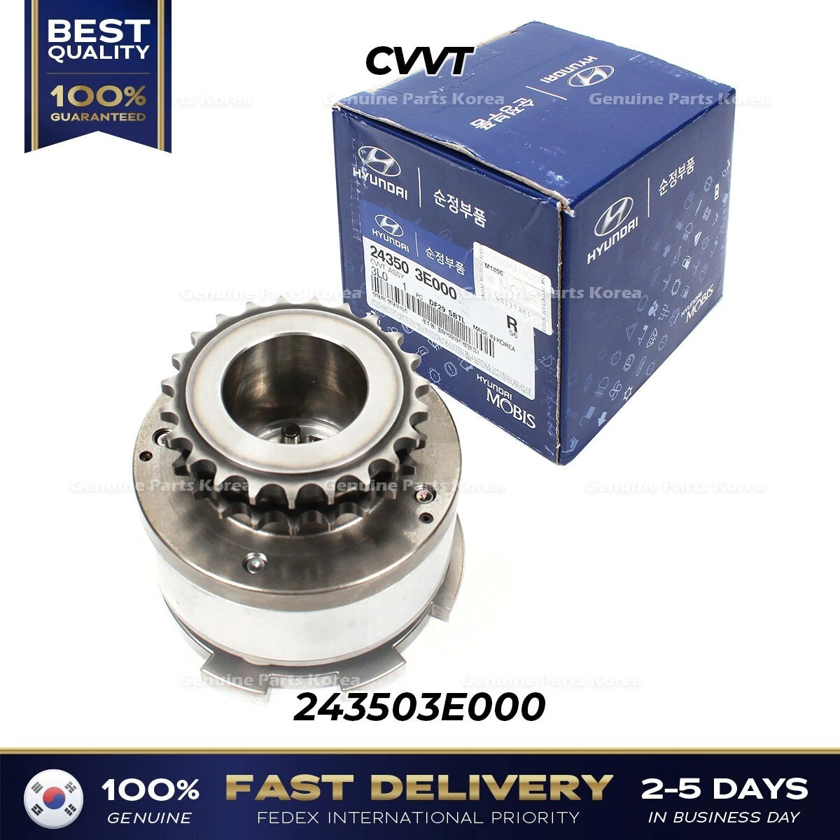 ⭐Genuine⭐ CVVT 243503E000 for Hyundai Santa Fe Kia Optima Rondo