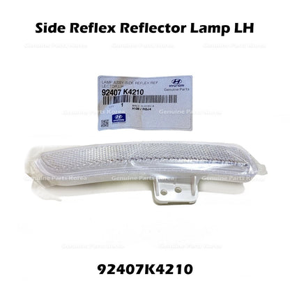 Genuine Side Reflex Reflector Lamp LH 92407K4210 for Hyundai Kona