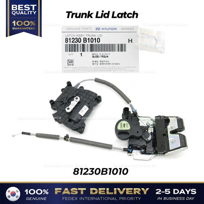 Genuine Trunk Lid Latch 81230B1010 for Hyundai Genesis G80
