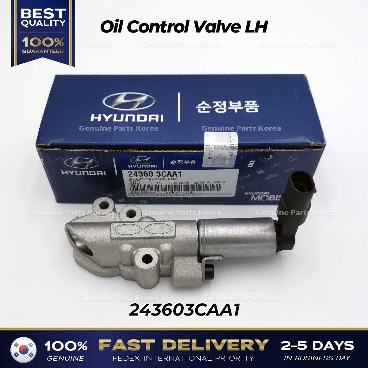 ⭐Genuine⭐ Oil Control Valve LH 243603CAA1 for Hyundai Genesis Kia