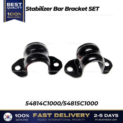 Genuine Stabilizer Bar Bracket SET 54814C1000 54815C1000 for Hyundai Kia