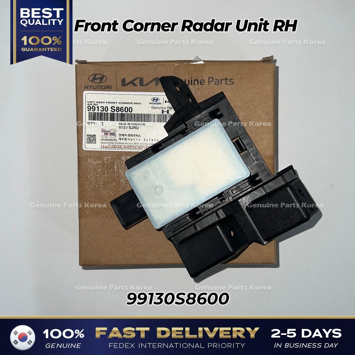 ⭐Genuine⭐ Front Corner Radar Unit RH 99130S8600 for Hyundai Palisade