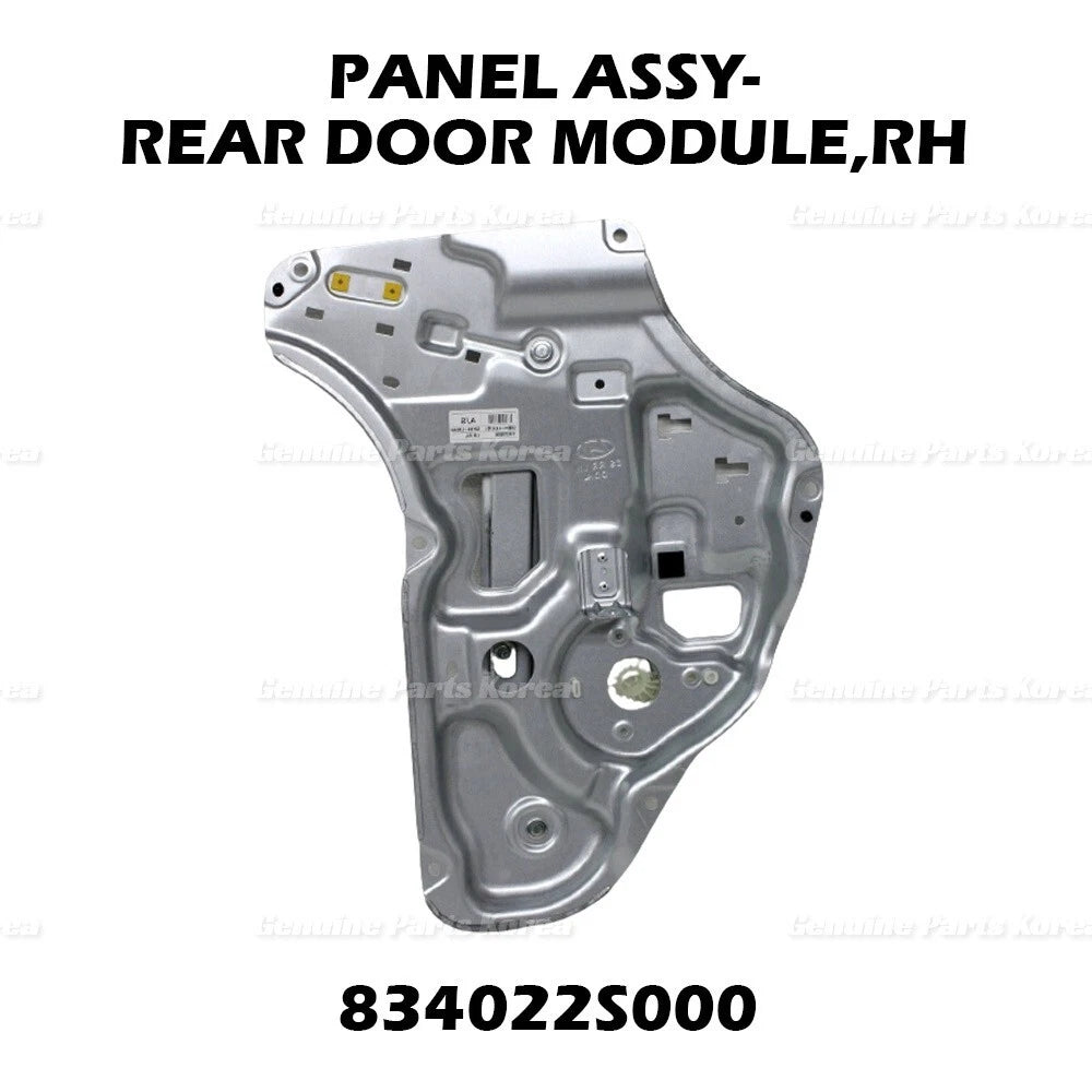 ⭐Genuine⭐ Right Side Front Door Window Regulator 834022S000 for Hyundai Tucson