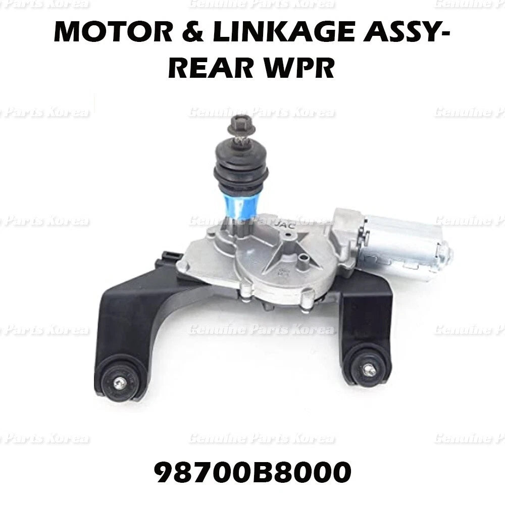 OEM Rear Wiper Motor & Linkage Assy 98700B8000 for Hyundai Santa Fe XL 13-18